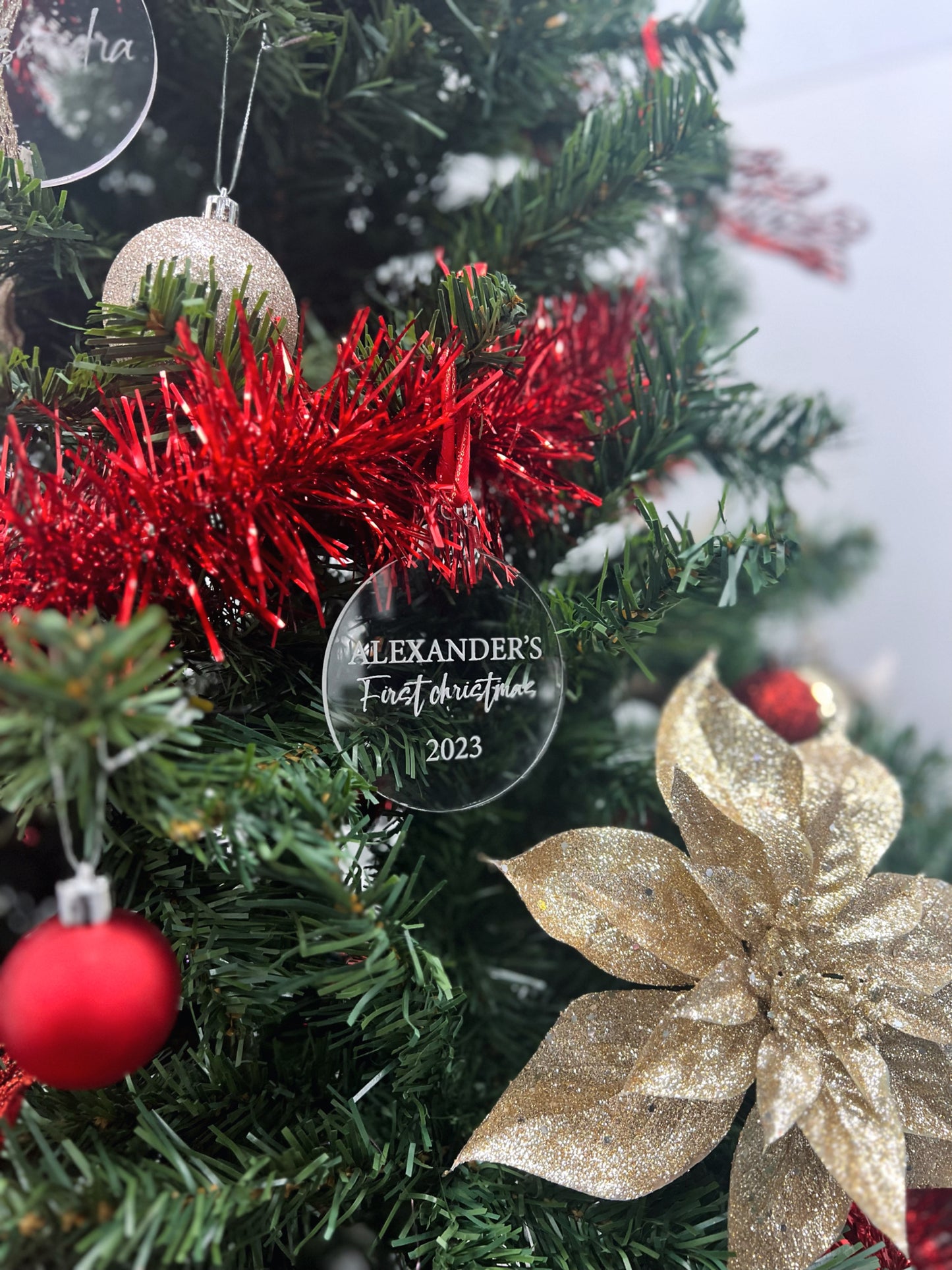 Personalised Christmas Bauble